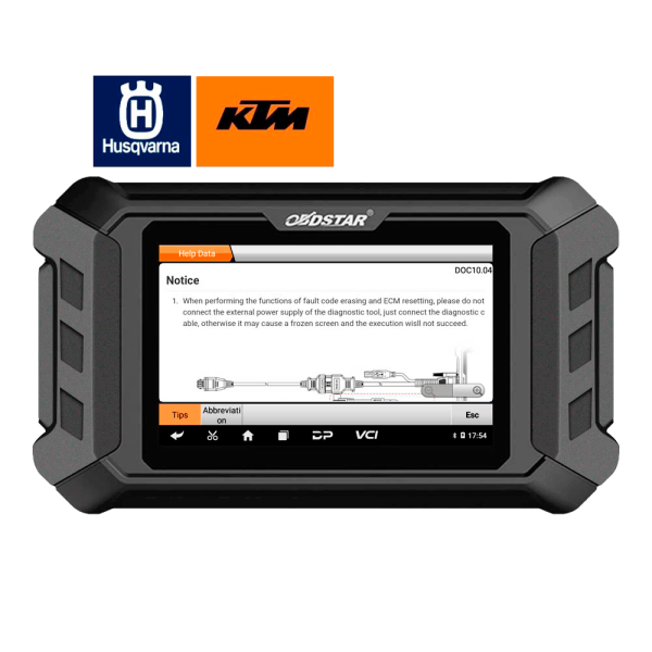 Máquina diagnosis para motos Husqvarna y KTM