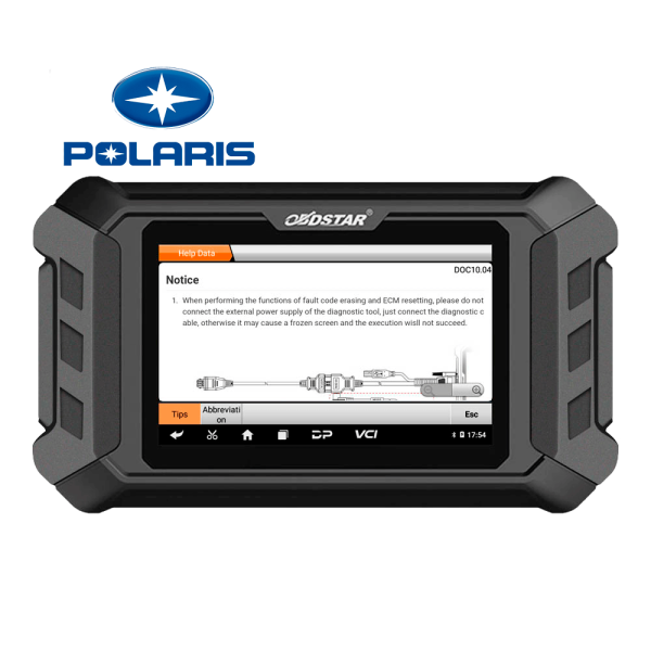 Máquina diagnosis para motos Polaris